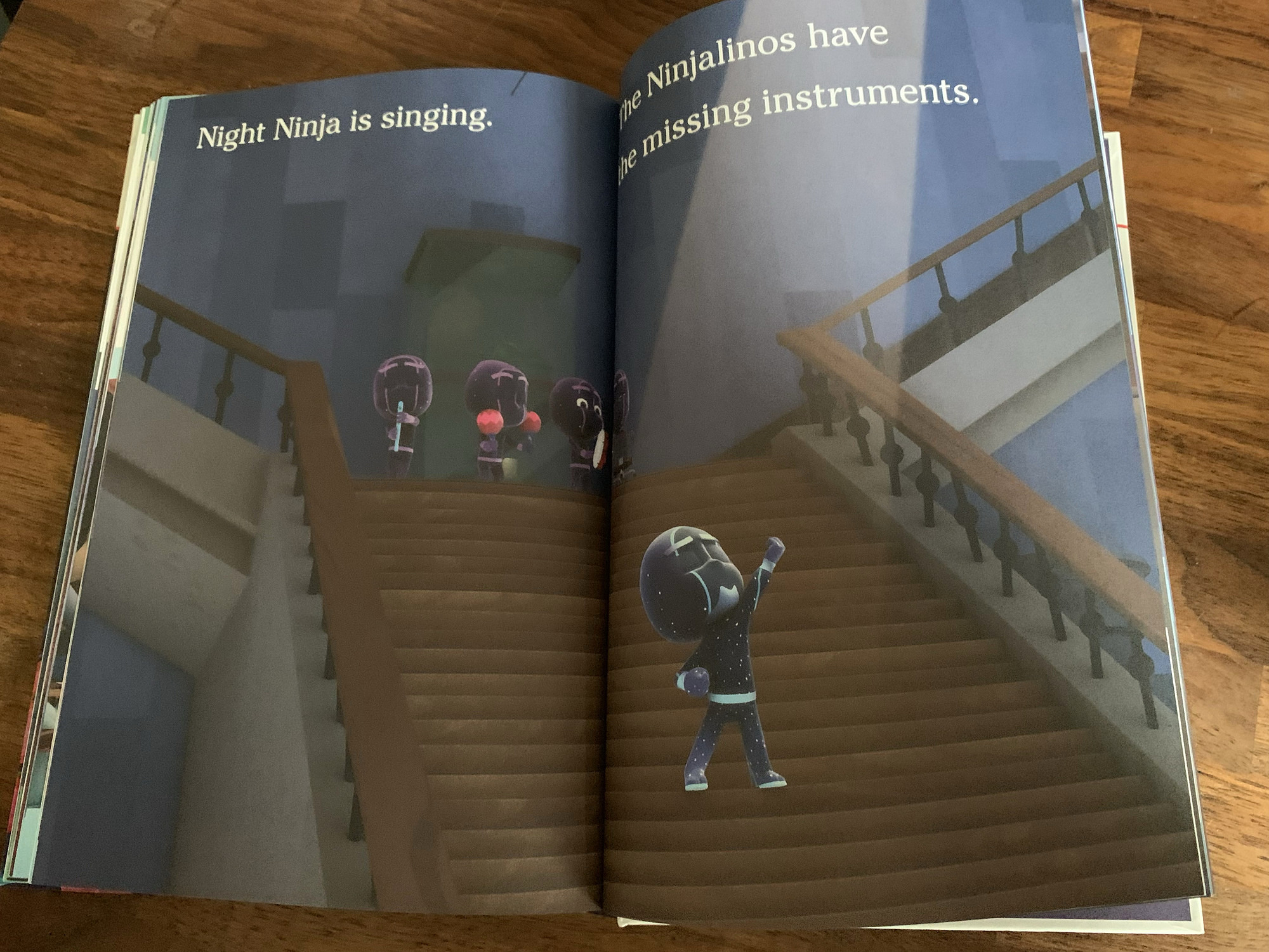 Another page from inside A PJ Masks Treasury
