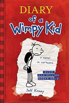 Diary of a Wimpy Kid by Jeff Kinney — book cover