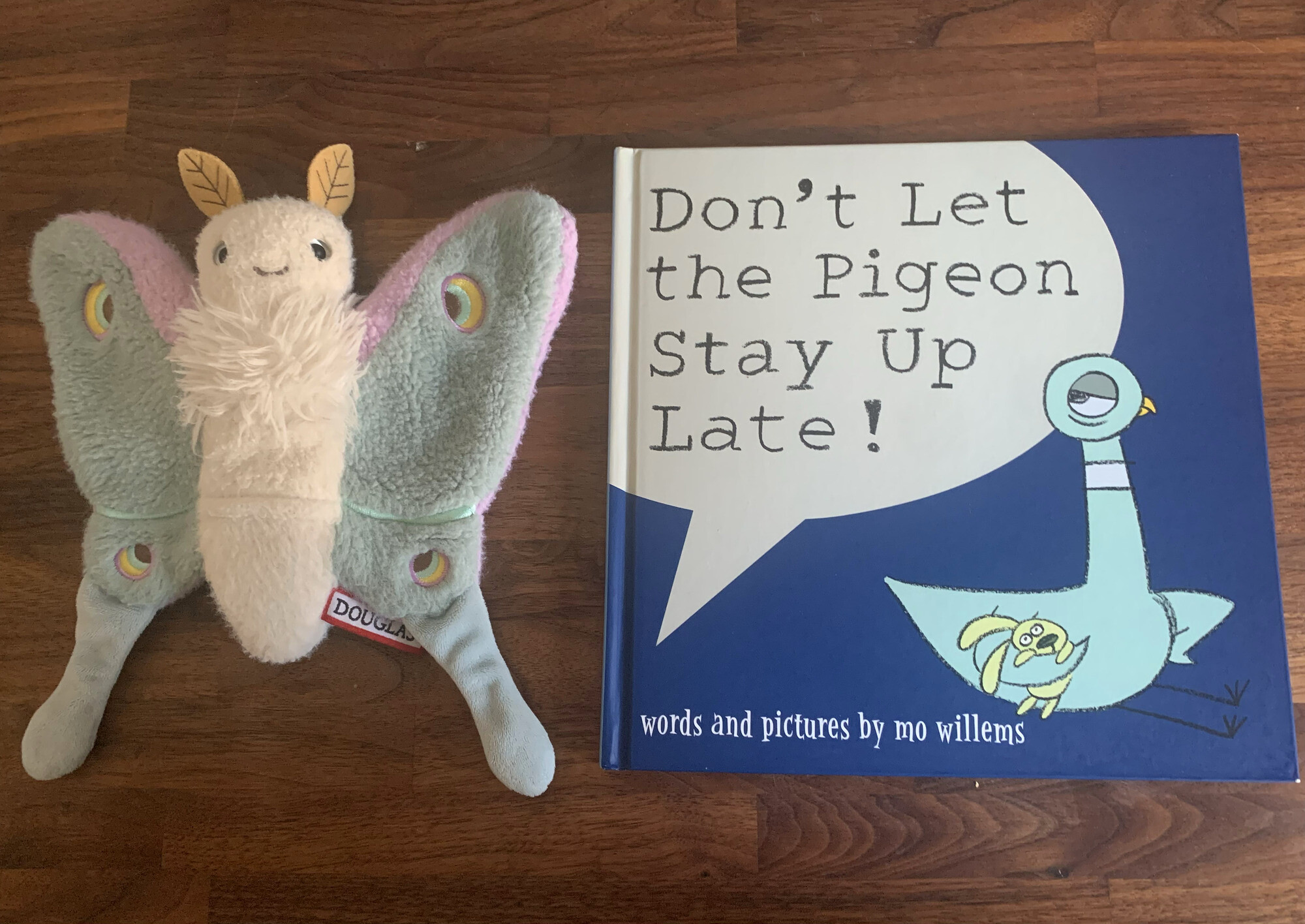 The cover of Don't Let the Pigeon Stay Up Late!