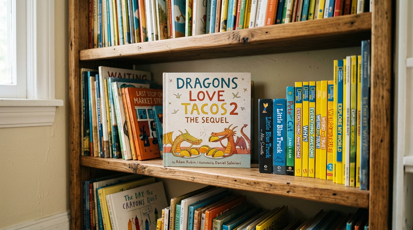 Dragons Love Tacos 2 by Adam Rubin — Bookish Dad review