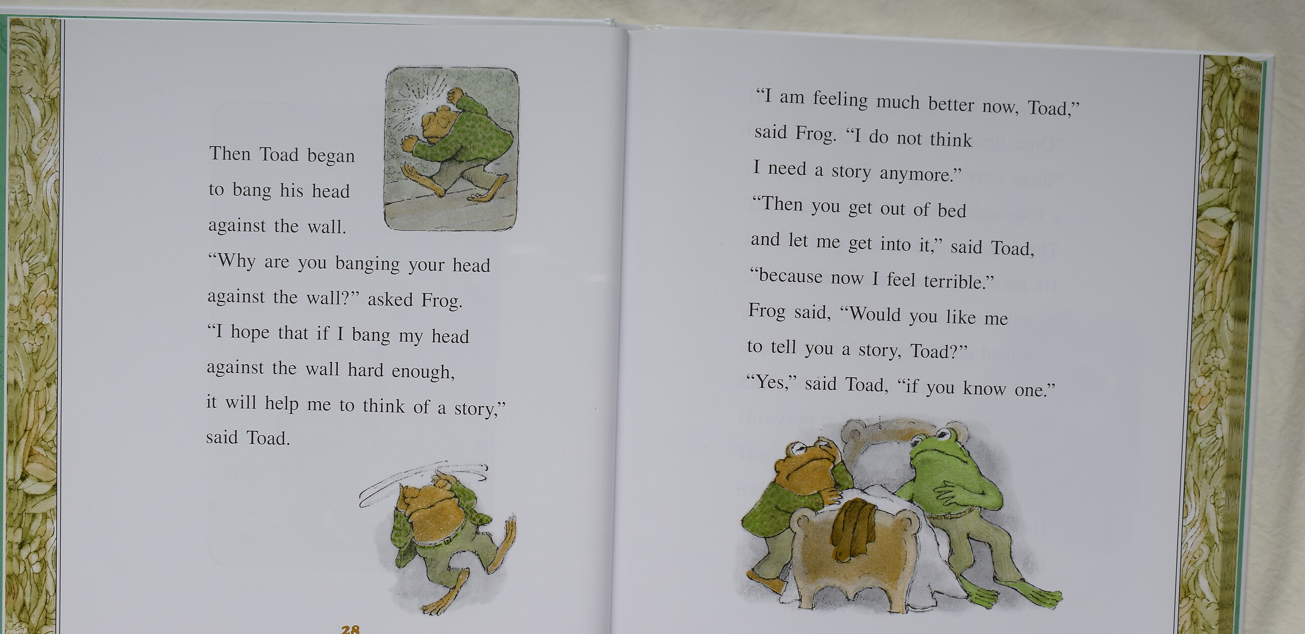 Frog and Toad Are Friends — favorite page spread