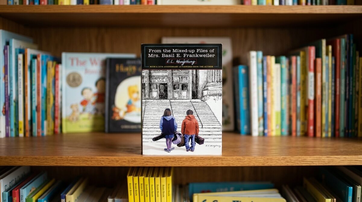 From the Mixed-Up Files of Mrs. Basil E. Frankweiler by E.L. Konigsburg — Bookish Dad review