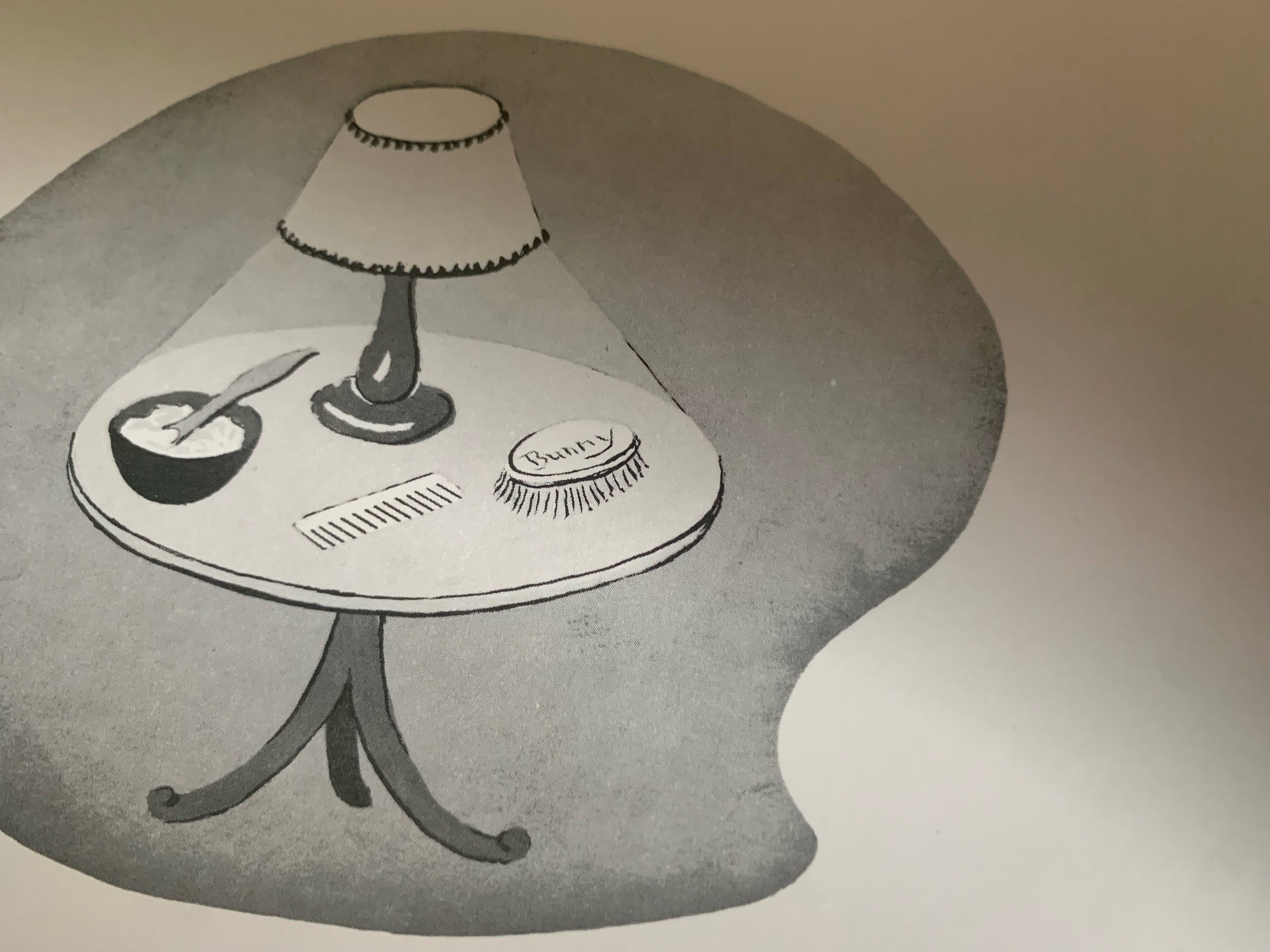 A page from inside Goodnight Moon