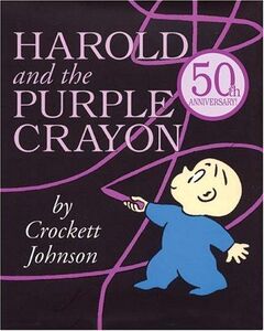 Harold and the Purple Crayon by Crockett Johnson — book cover