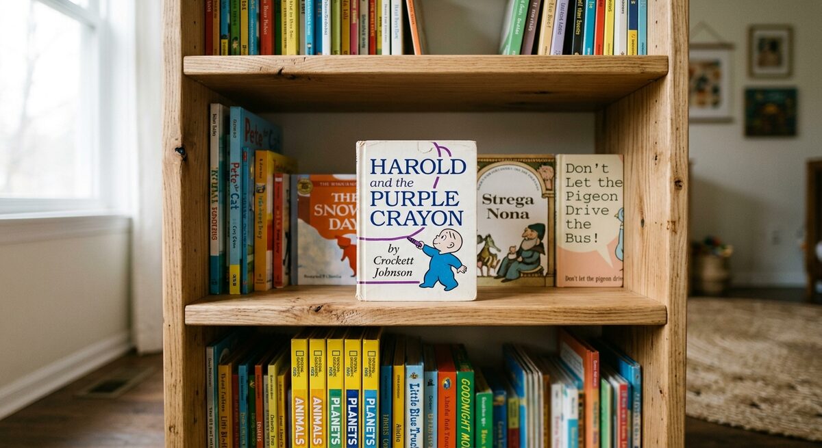 Harold and the Purple Crayon by Crockett Johnson — Bookish Dad review