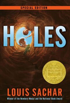 Holes by Louis Sachar — book cover