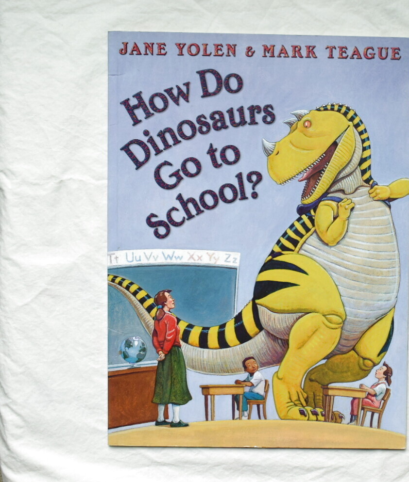 How Do Dinosaurs Go to School?: A Behavior Book That Accidentally Teaches Bad Behavior cover