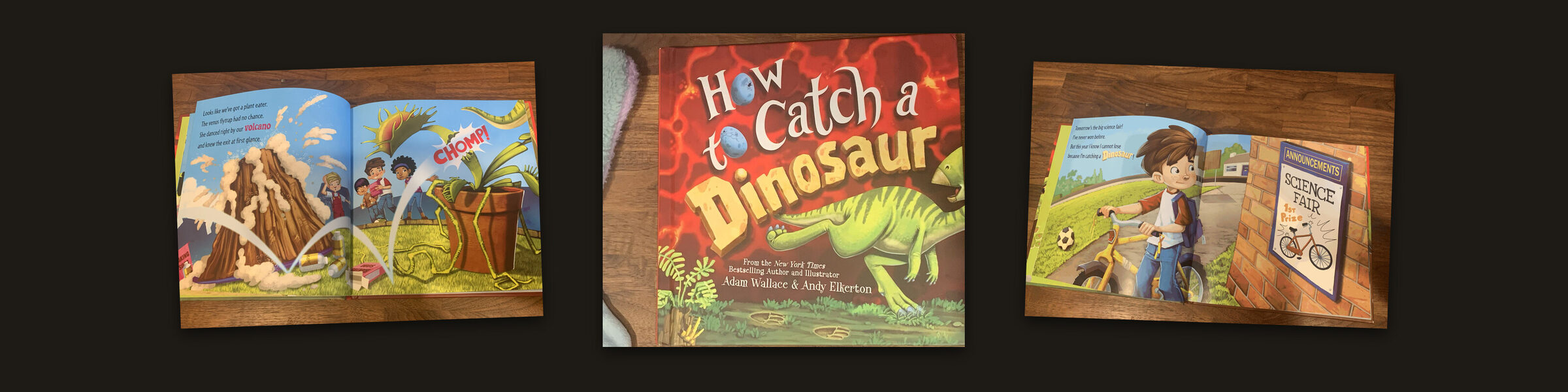 How to Catch a Dinosaur by Adam Wallace — Bookish Dad review