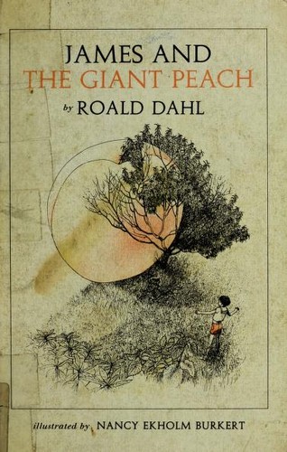 James and the Giant Peach by Roald Dahl — book cover