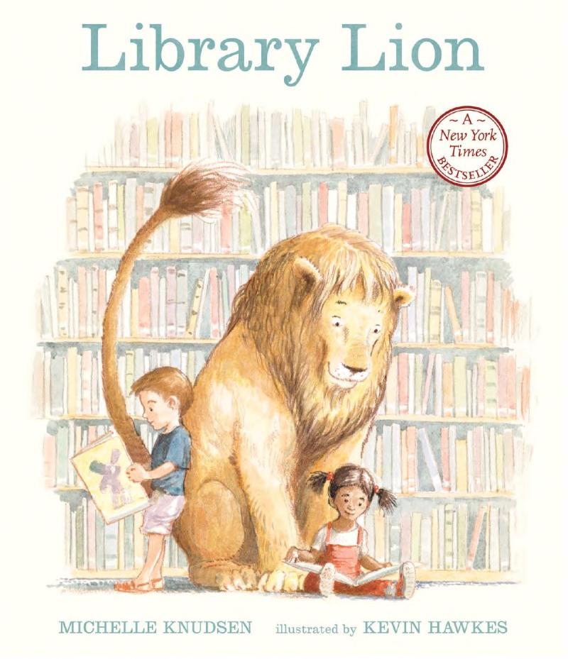 Library Lion by Michelle Knudsen — book cover