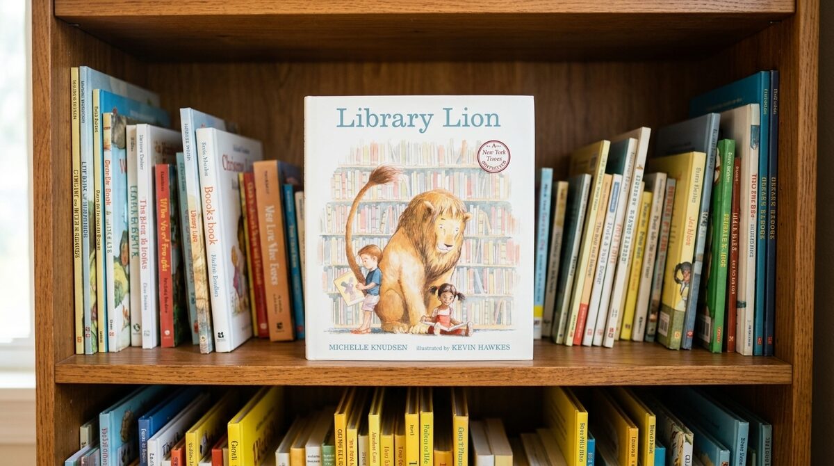 Library Lion by Michelle Knudsen — featured review