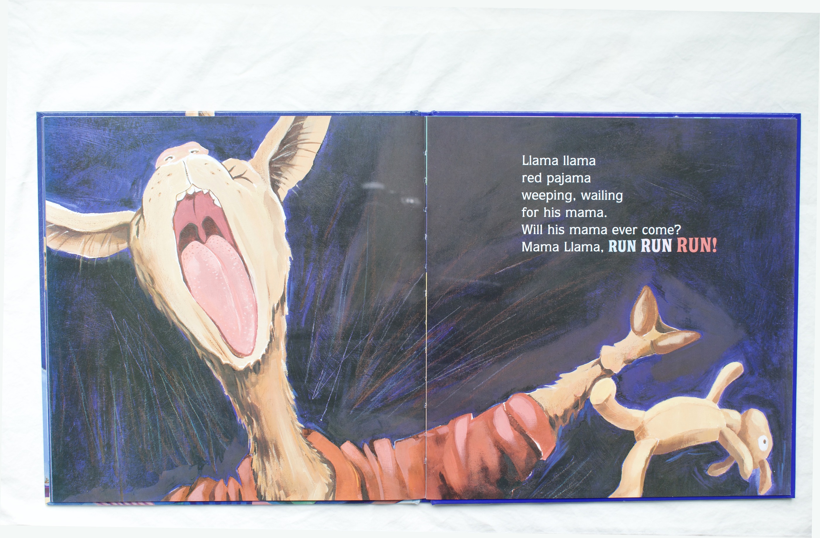 Llama Llama Red Pajama — favorite page spread