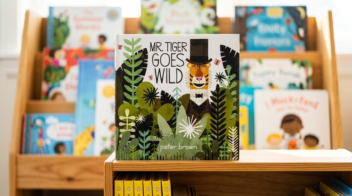 Mr. Tiger Goes Wild by Peter Brown — Bookish Dad review