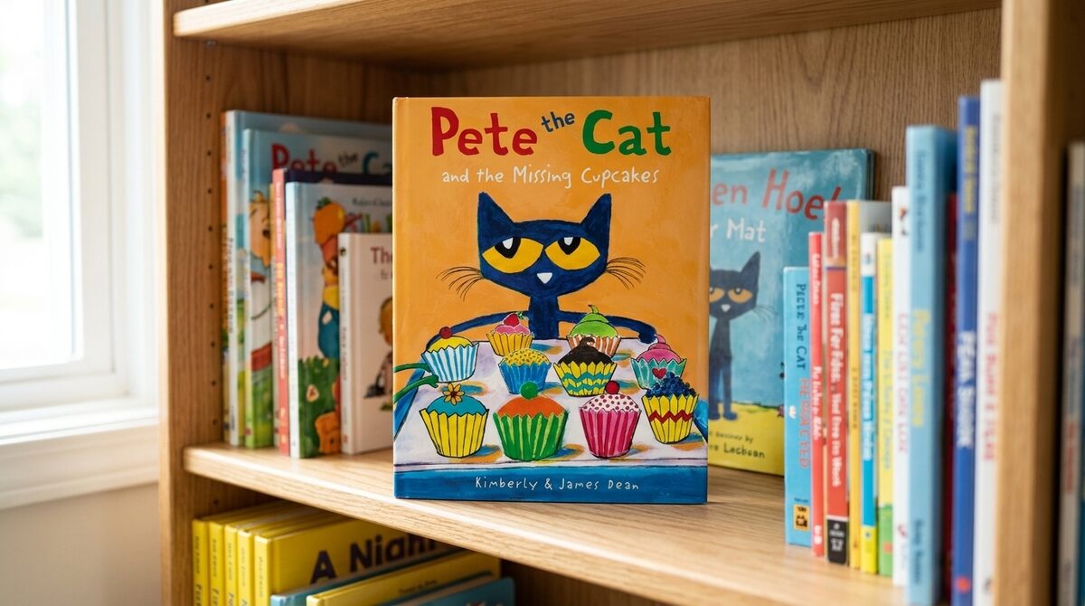 Pete the Cat and the Missing Cupcakes by James Dean — Bookish Dad review