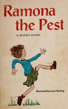 Ramona the Pest by Beverly Cleary — book cover