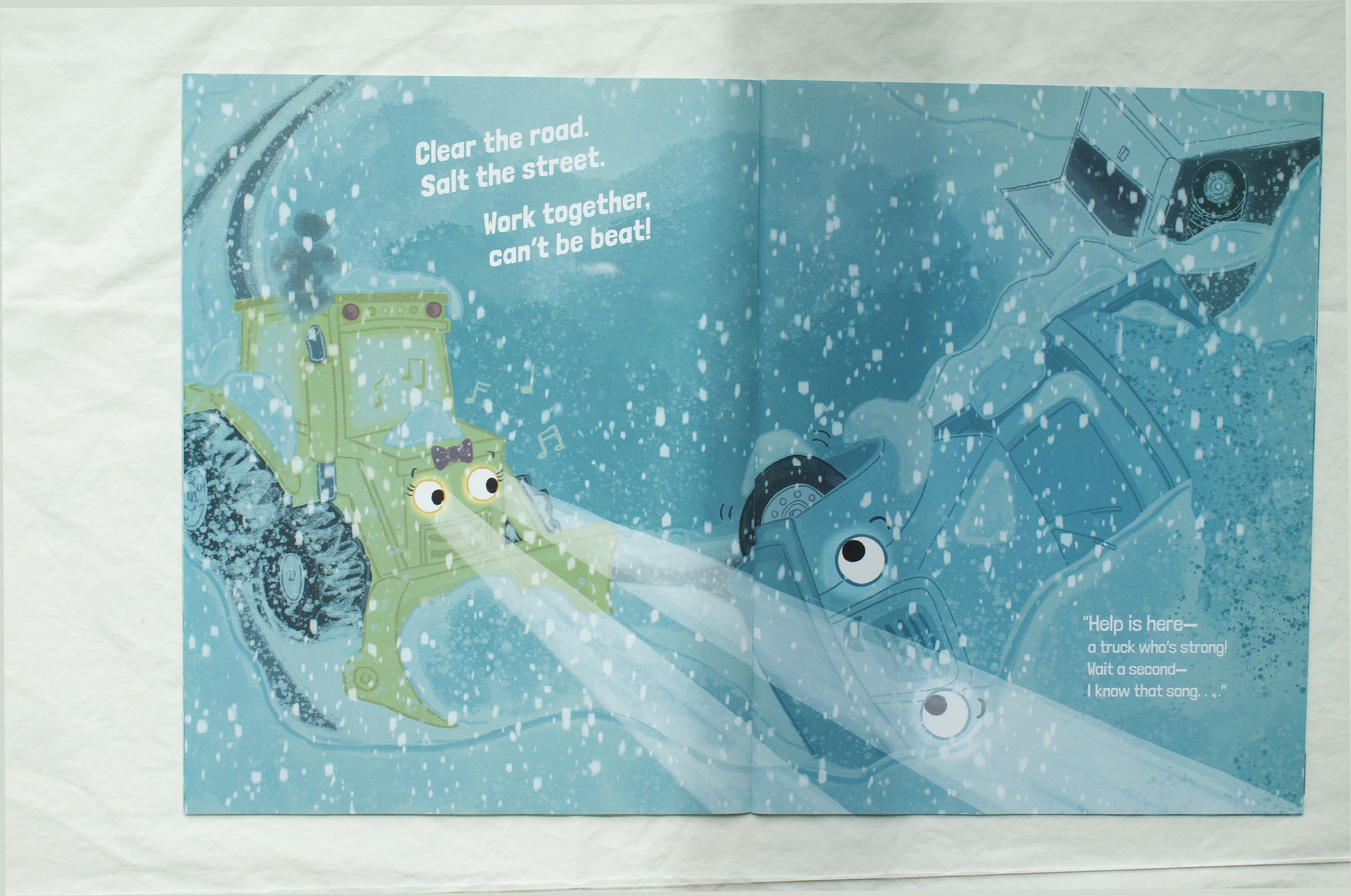 Scooper and Dumper — favorite page spread