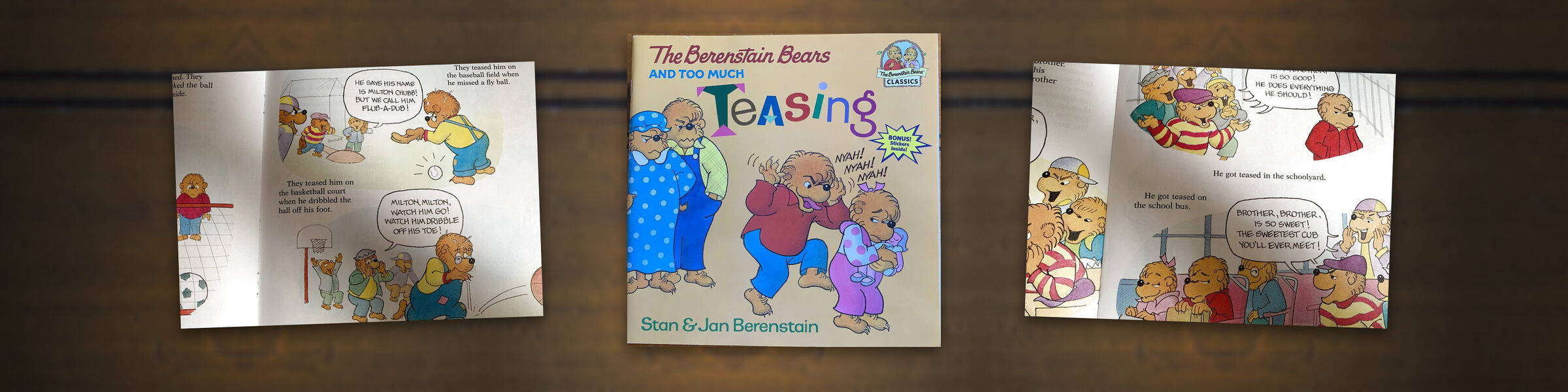 The Berenstain Bears and Too Much Teasing by Stan & Jan Berenstain — Bookish Dad review