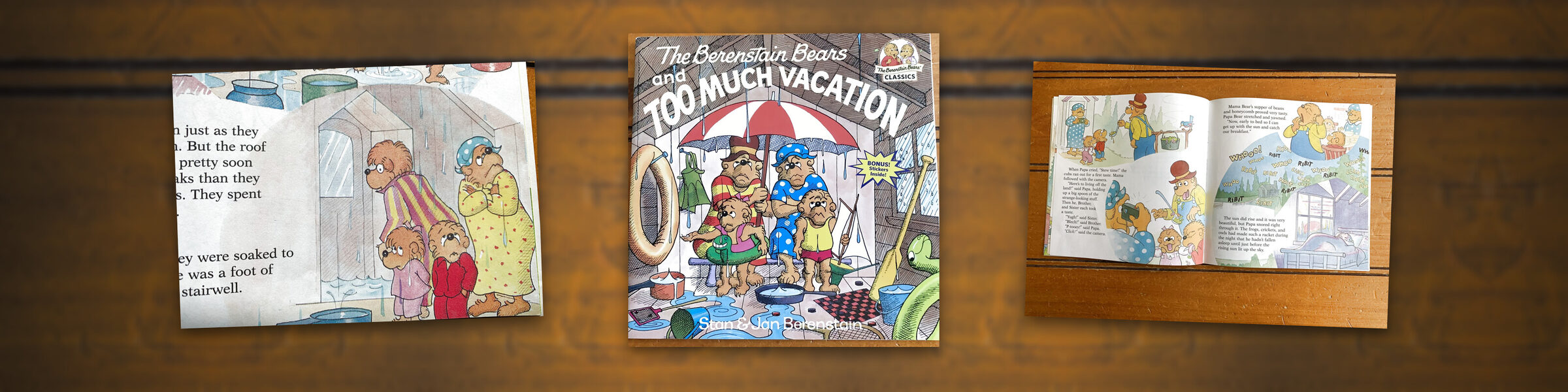 The Berenstain Bears and Too Much Vacation by Stan & Jan Berenstain — Bookish Dad review