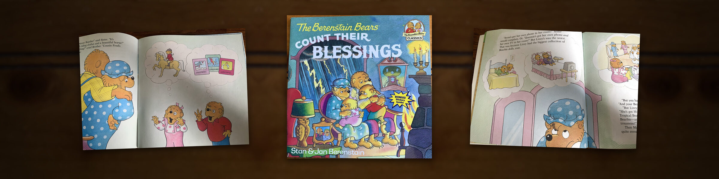The Berenstain Bears Count Their Blessings by Stan & Jan Berenstain — Bookish Dad review