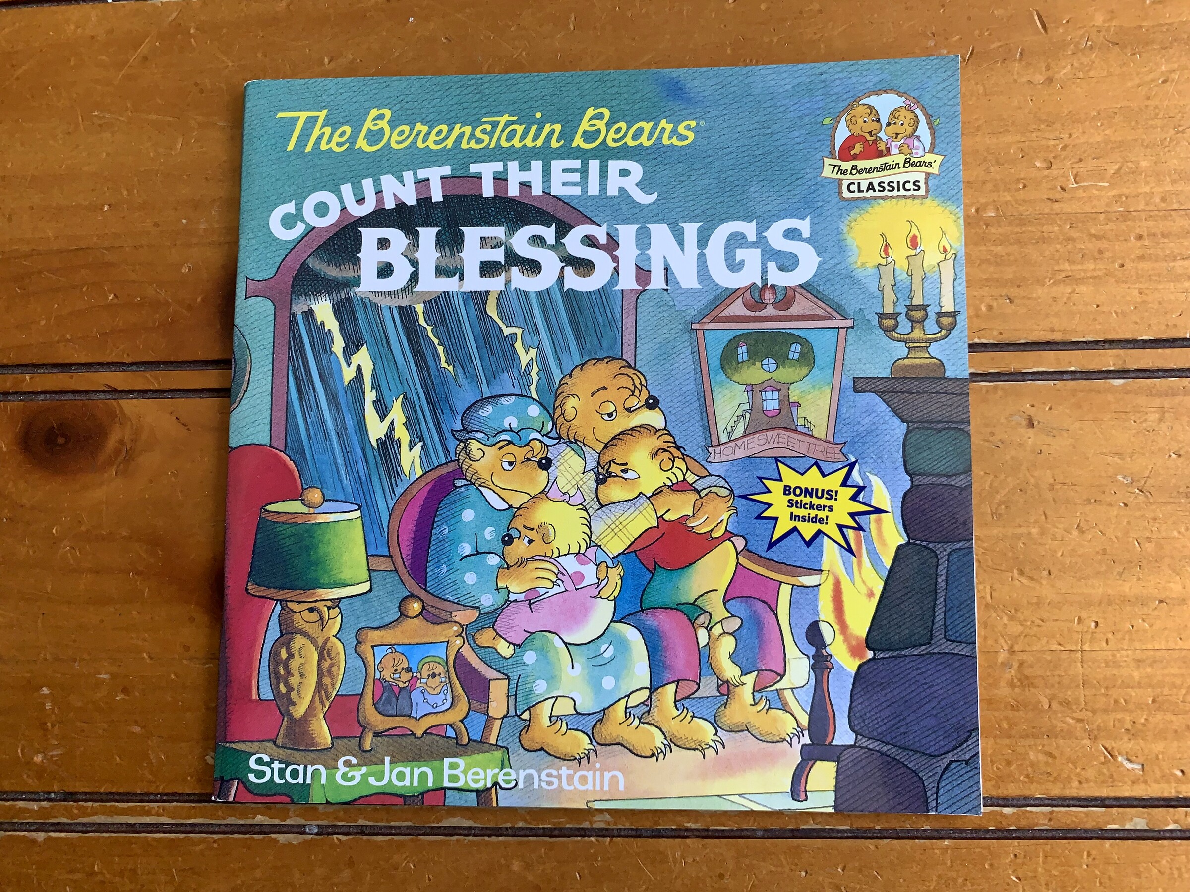 The cover of The Berenstain Bears Count Their Blessings
