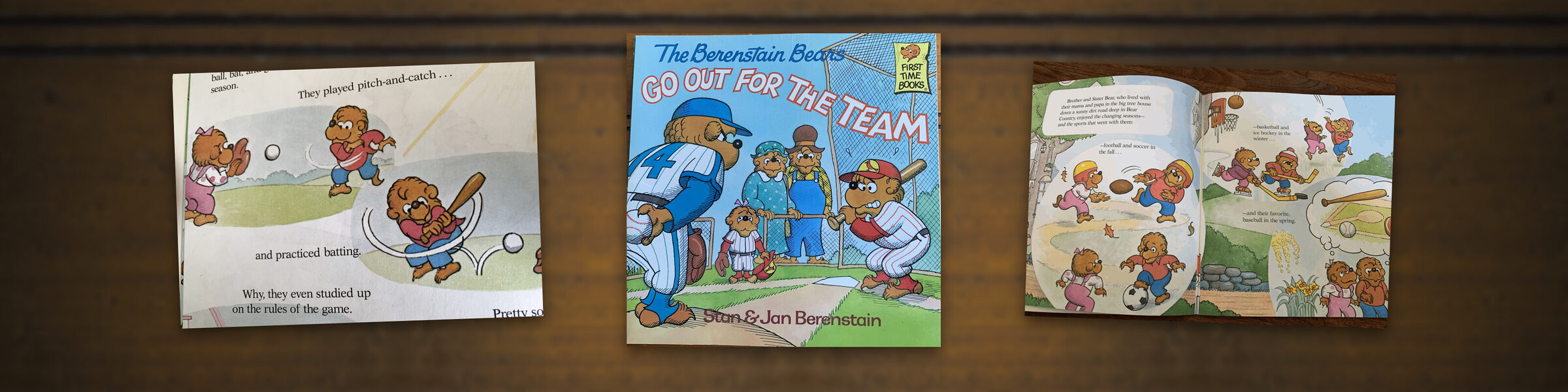 The Berenstain Bears Go Out for the Team by Stan & Jan Berenstain — Bookish Dad review