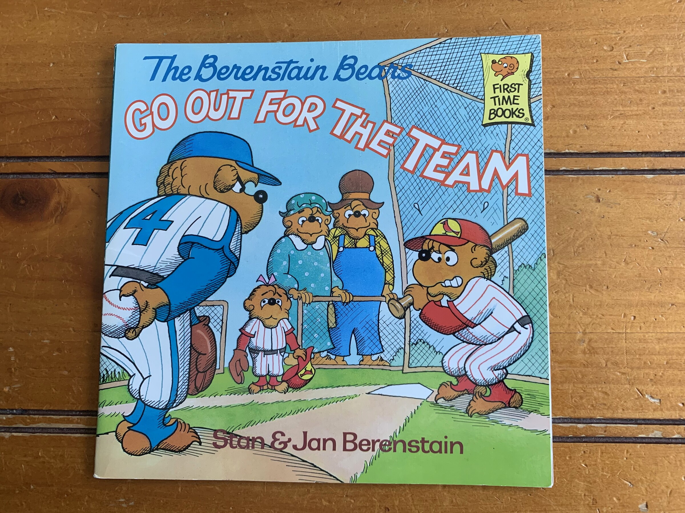 The cover of The Berenstain Bears Go Out for the Team