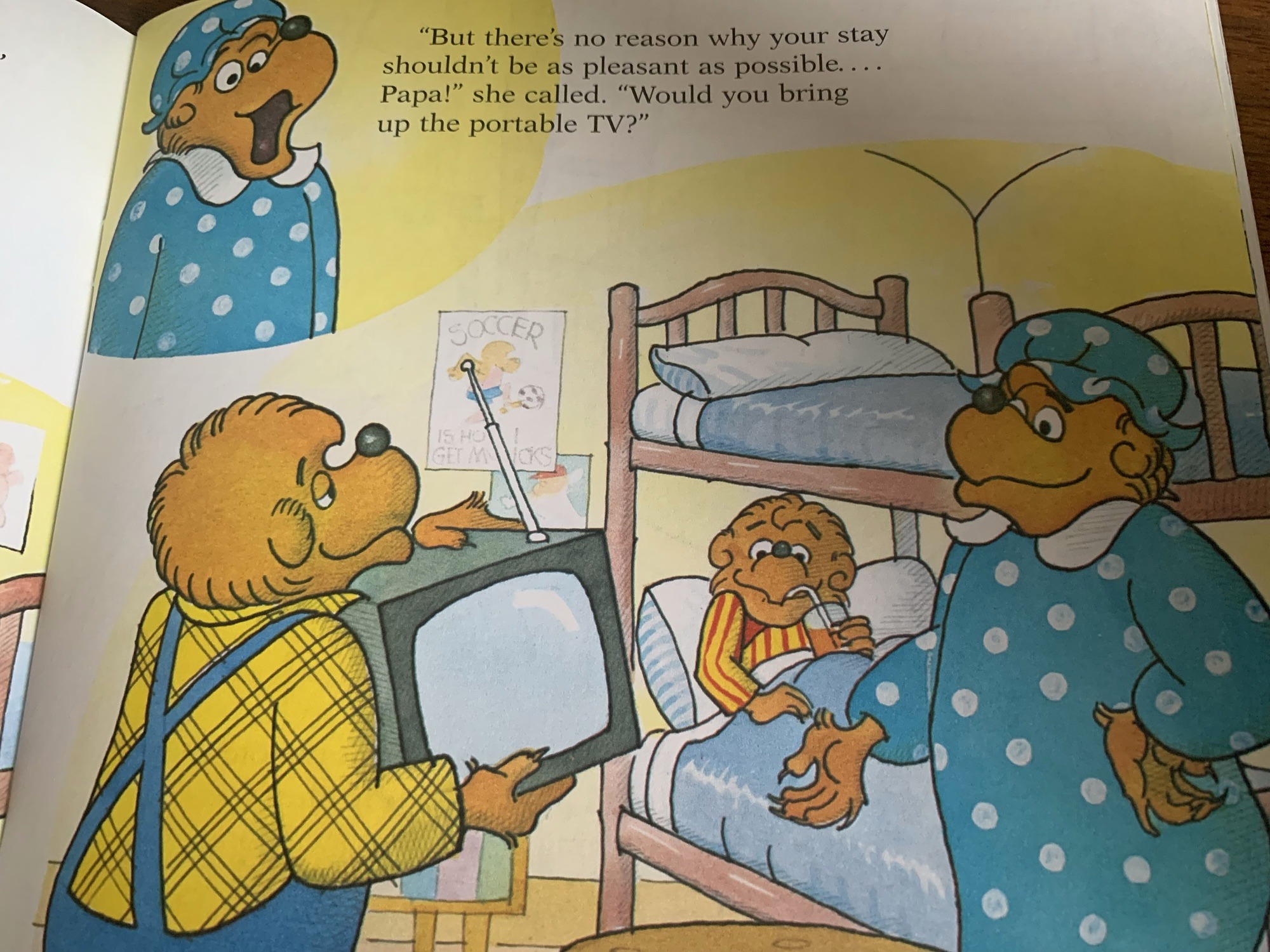 The Berenstain Bears' Trouble at School — favorite page spread