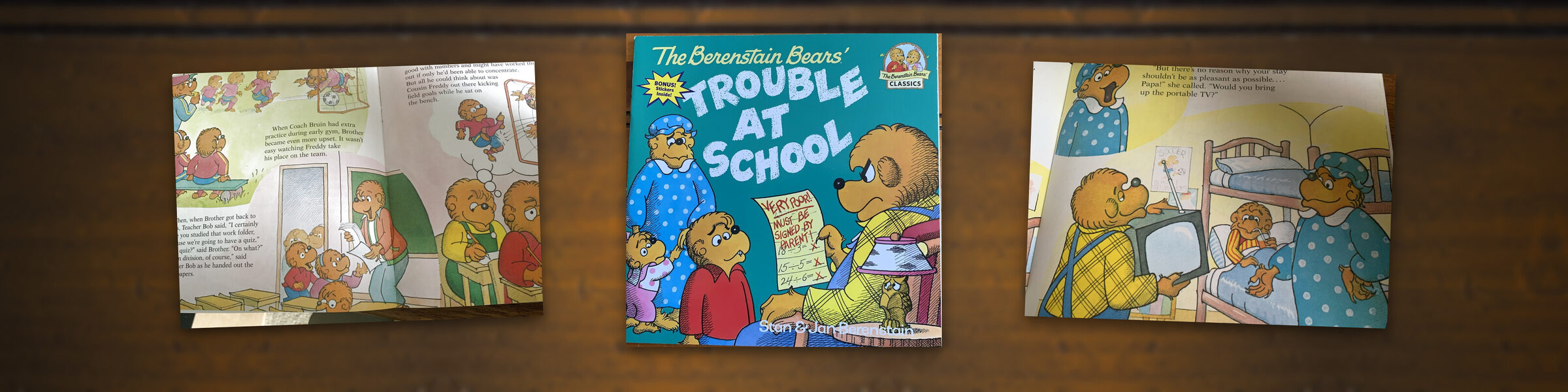 The Berenstain Bears' Trouble at School by Stan & Jan Berenstain — Bookish Dad review