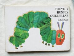 The Very Hungry Caterpillar by Eric Carle: book cover